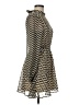 Forever 21 100% Polyester Chevron-herringbone Brown Casual Dress Size M - photo 4