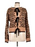 Unbranded Animal Print Brown Pullover Sweater Size L - photo 1