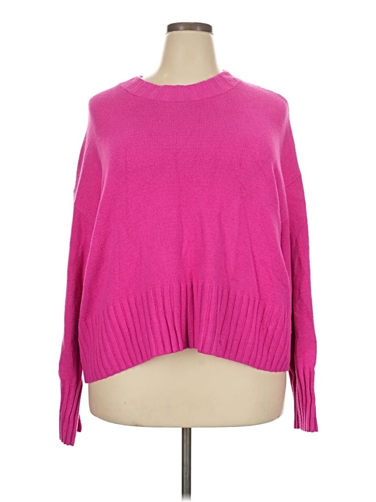 Pre-owned Gap Pullover Sweater In Pink