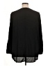 Terra & Sky Black Long Sleeve Blouse Size 1X - photo 2