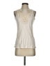 Willi Smith 100% Cotton Ivory Sleeveless Blouse Size S - photo 1