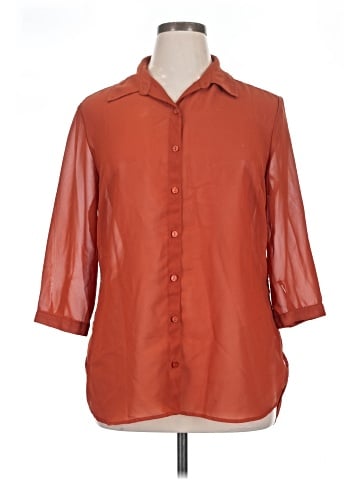 Attention 3/4 Sleeve Blouse (view 1)