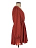 Forever 21 Polka Dots Red Casual Dress Size S - photo 4