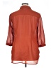 Attention 100% Polyester Orange 3/4 Sleeve Blouse Size XL - photo 2