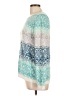 St. John's Bay Print Teal Pullover Sweater Size L - photo 5