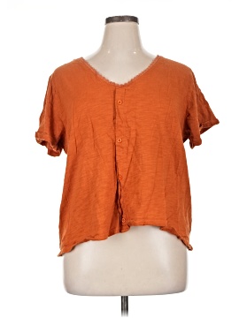 Shein Curve Short Sleeve Top