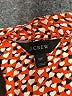J.Crew 100% Silk Orange Sleeveless Silk Top Size 12 (tall) - photo 7