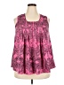 Roaman's Pink Sleeveless Blouse Size 18W - photo 1