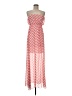 Crece Chevron-herringbone Pink Casual Dress Size M (estimated) - photo 1