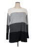 Vince Camuto Color Block Gray Pullover Sweater Size XL - photo 1