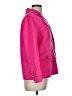 St. John Solid Pink Wool Blazer Size 6 - photo 4
