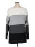 Vince Camuto Color Block Gray Pullover Sweater Size XL - photo 2
