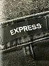 Express Black Denim Shorts Size 18 - photo 3