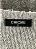 ChicMe Color Block Gray Pullover Sweater Size XL - photo 7