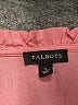 Talbots 100% Cotton Pink Long Sleeve Blouse Size L - photo 7