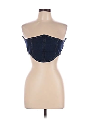 Fashion Nova Denim Vest (view 1)