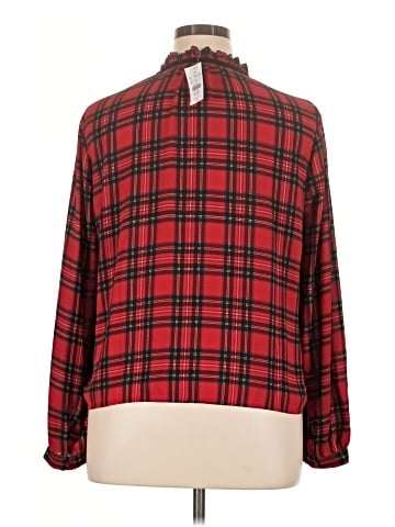 J.Crew Factory Store Long Sleeve Blouse (view 2)