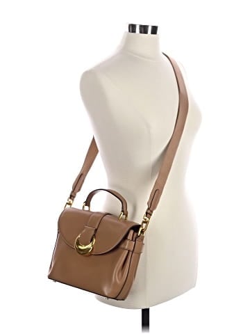Donna Karan New York Leather Satchel (view 2)
