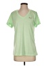 Under Armour 100% Polyester Green Active T-Shirt Size M - photo 1