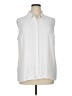 Express 100% Polyester White Sleeveless Blouse Size XL - photo 1