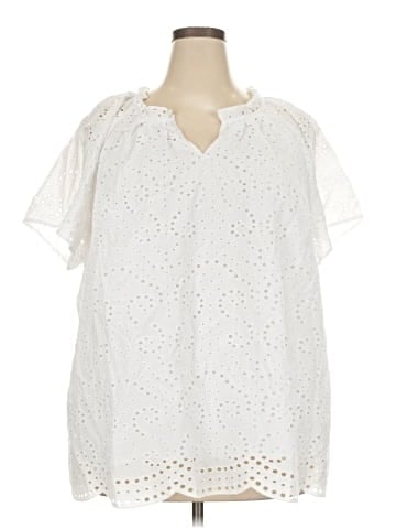 Talbots Short Sleeve Blouse (view 1)