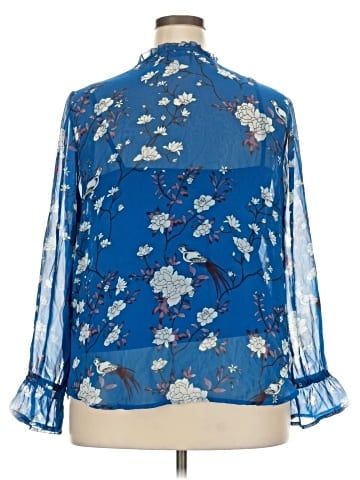 Liz Claiborne Career Long Sleeve Blouse (view 2)