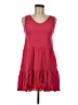 True Craft 100% Rayon Red Casual Dress Size XS - photo 1