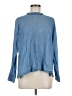 Ann Taylor LOFT Blue Long Sleeve Blouse Size M - photo 1