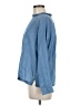 Ann Taylor LOFT Blue Long Sleeve Blouse Size M - photo 5