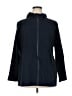 T by Talbots 100% Nylon Solid Blue Raincoat Size XL - photo 1