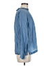 Ann Taylor LOFT Blue Long Sleeve Blouse Size M - photo 4