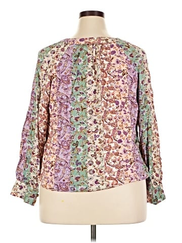 Ann Taylor LOFT Long Sleeve Blouse (view 2)