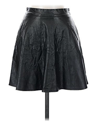 One Clothing Faux Leather Skirt (view 1)