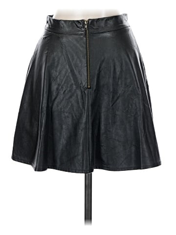 One Clothing Faux Leather Skirt (view 2)