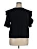 ELOQUII Elements Black Short Sleeve Turtleneck Size 14 - photo 1