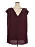 Halogen 100% Polyester Burgundy Sleeveless Blouse Size 2X - photo 2