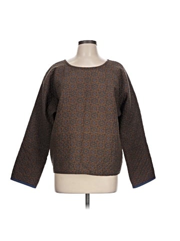 Material Pullover Sweater (view 1)
