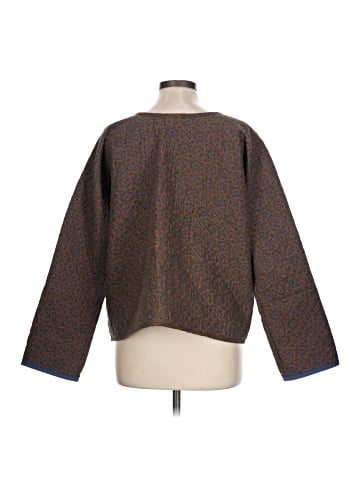 Material Pullover Sweater (view 2)