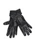 Amicale 100% Leather Black Gloves Size S - photo 2