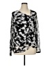Calvin Klein Silver Long Sleeve Top Size 1X - photo 1