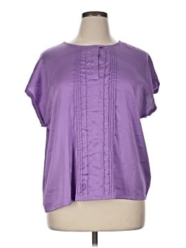 Worthington Short Sleeve Blouse (view 1)