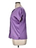 Worthington 100% Polyester Purple Short Sleeve Blouse Size XL - photo 5