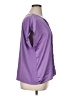 Worthington 100% Polyester Purple Short Sleeve Blouse Size XL - photo 4