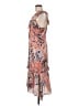 Vone Floral Pink Cocktail Dress Size 8 - photo 5
