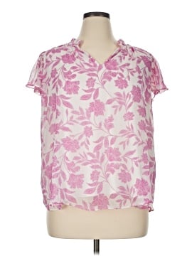 LC Lauren Conrad Short Sleeve Blouse (view 1)