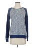 Ya Los Angeles Color Block Blue Pullover Sweater Size S - photo 1
