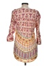 Nine West 100% Viscose Print Pink 3/4 Sleeve Blouse Size M - photo 2