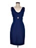 BCBGMAXAZRIA 100% Polyester Blue Cocktail Dress Size 6 - photo 1