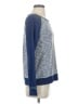 Ya Los Angeles Color Block Blue Pullover Sweater Size S - photo 4