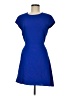 Babaton 100% Polyester Solid Blue Casual Dress Size 8 - photo 1